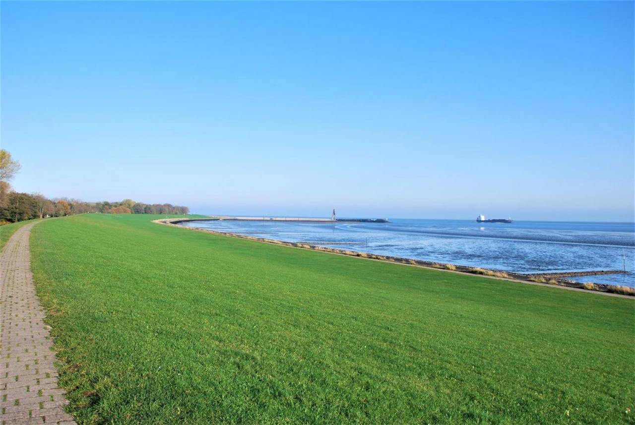 Haus Nautic Whg 810 Seesicht Cuxhaven Esterno foto