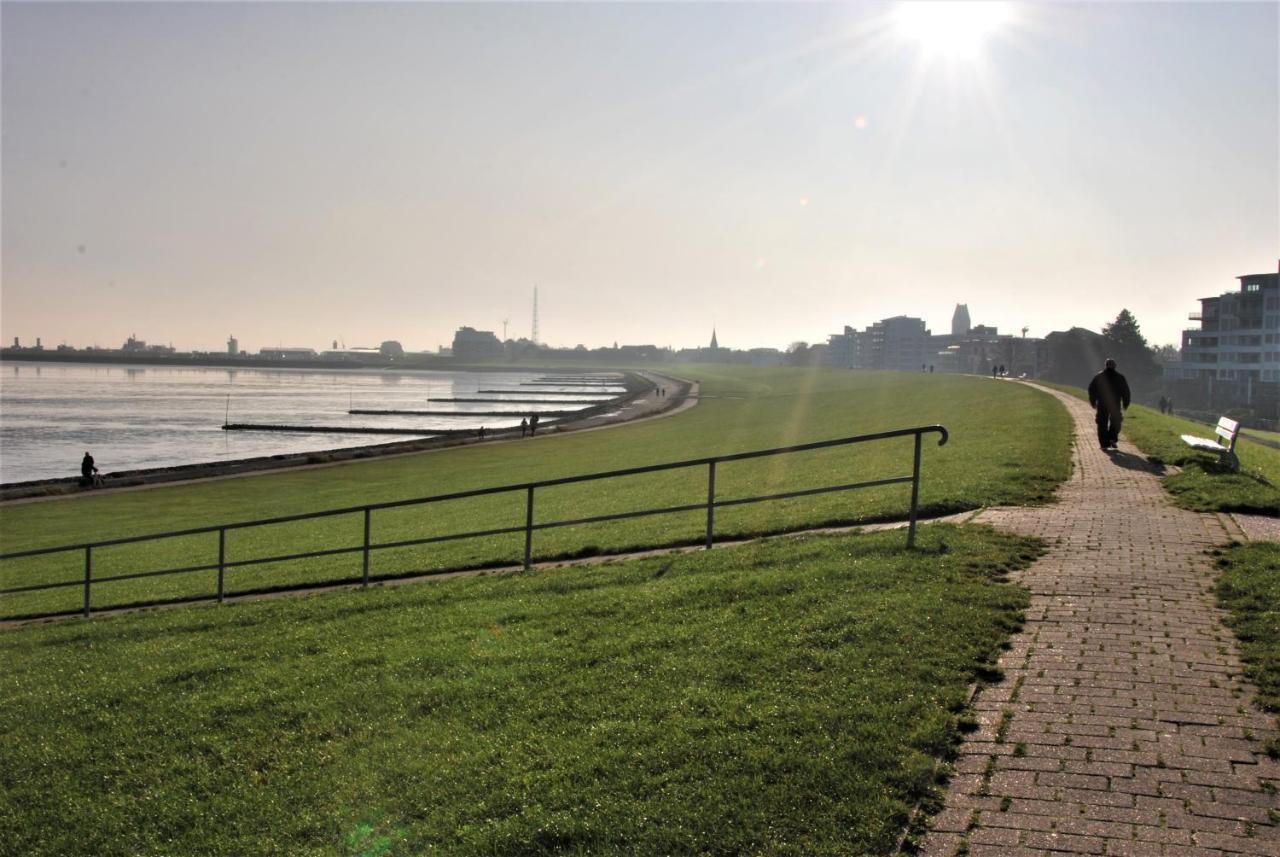 Haus Nautic Whg 810 Seesicht Cuxhaven Esterno foto