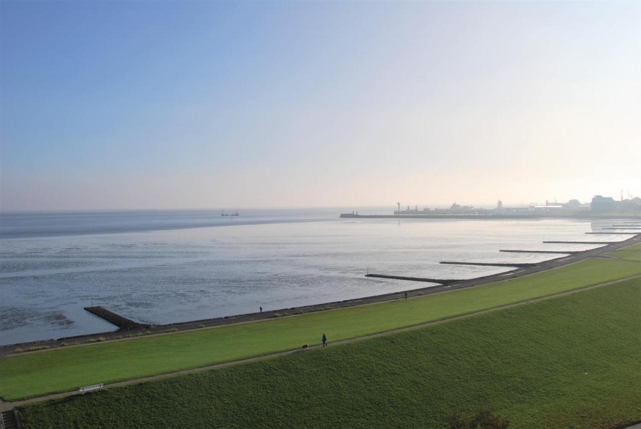 Haus Nautic Whg 810 Seesicht Cuxhaven Esterno foto