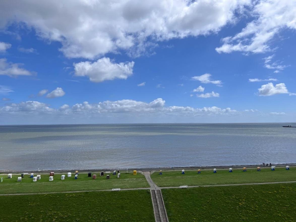 Haus Nautic Whg 810 Seesicht Cuxhaven Esterno foto