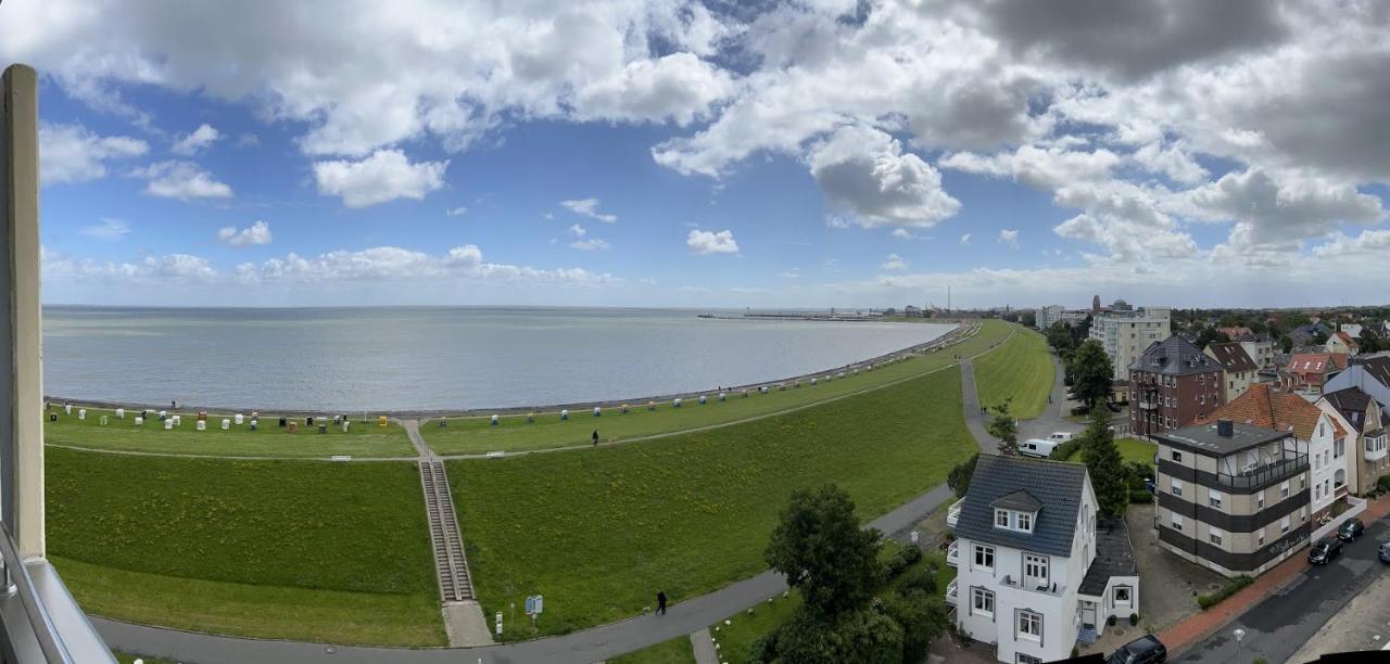 Haus Nautic Whg 810 Seesicht Cuxhaven Esterno foto