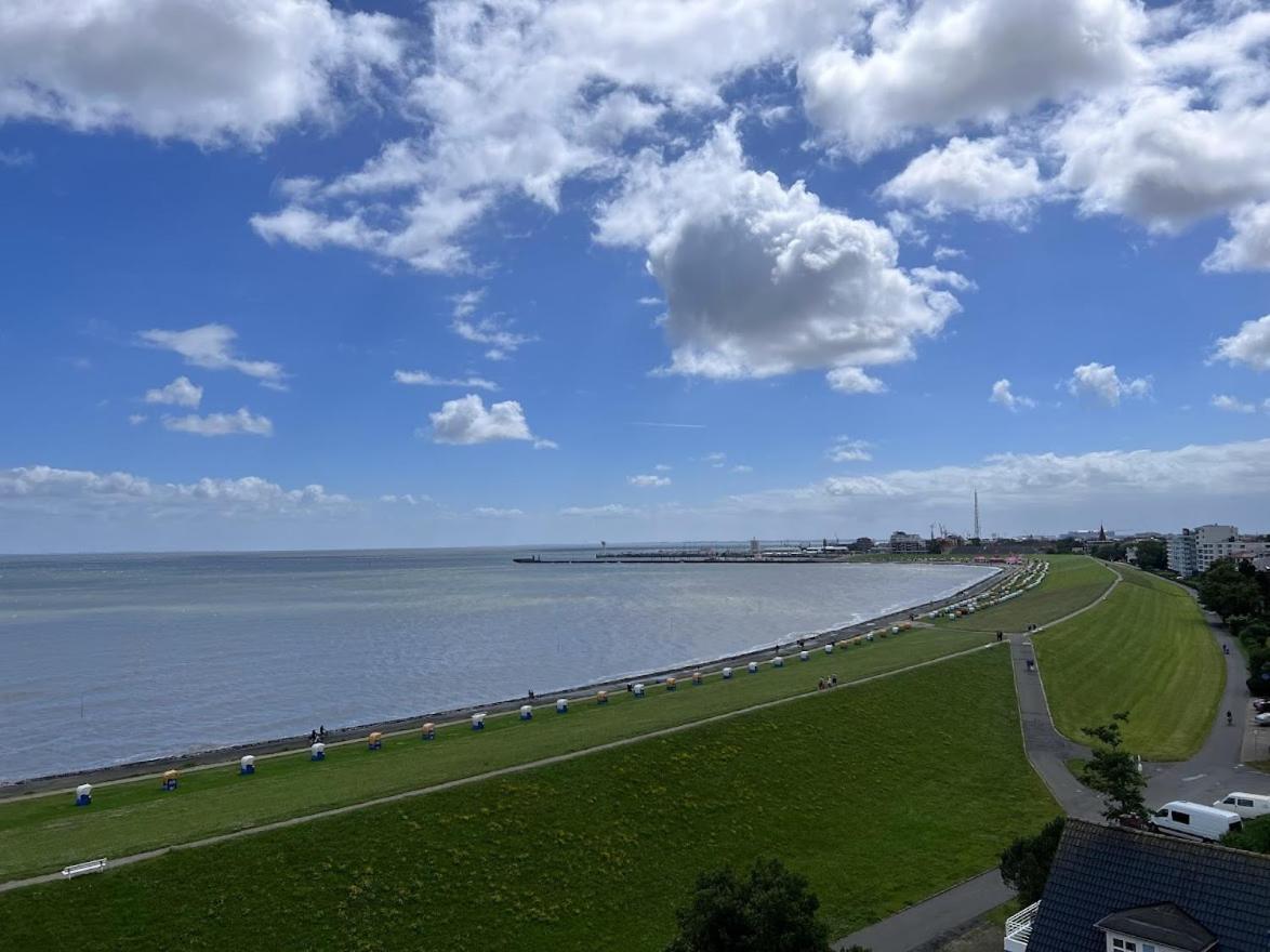 Haus Nautic Whg 810 Seesicht Cuxhaven Esterno foto